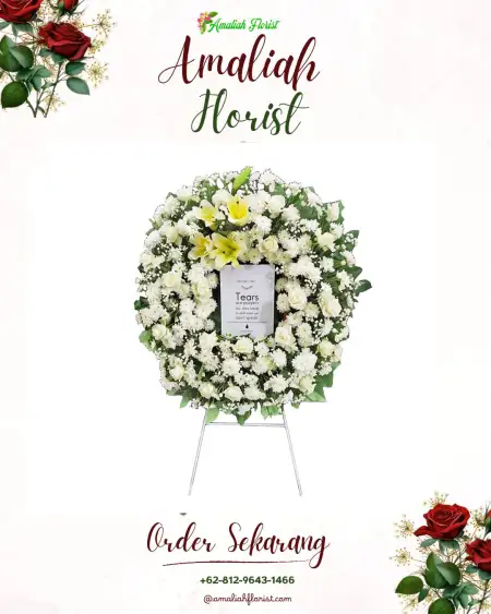 Krans Bunga Duka Margadana